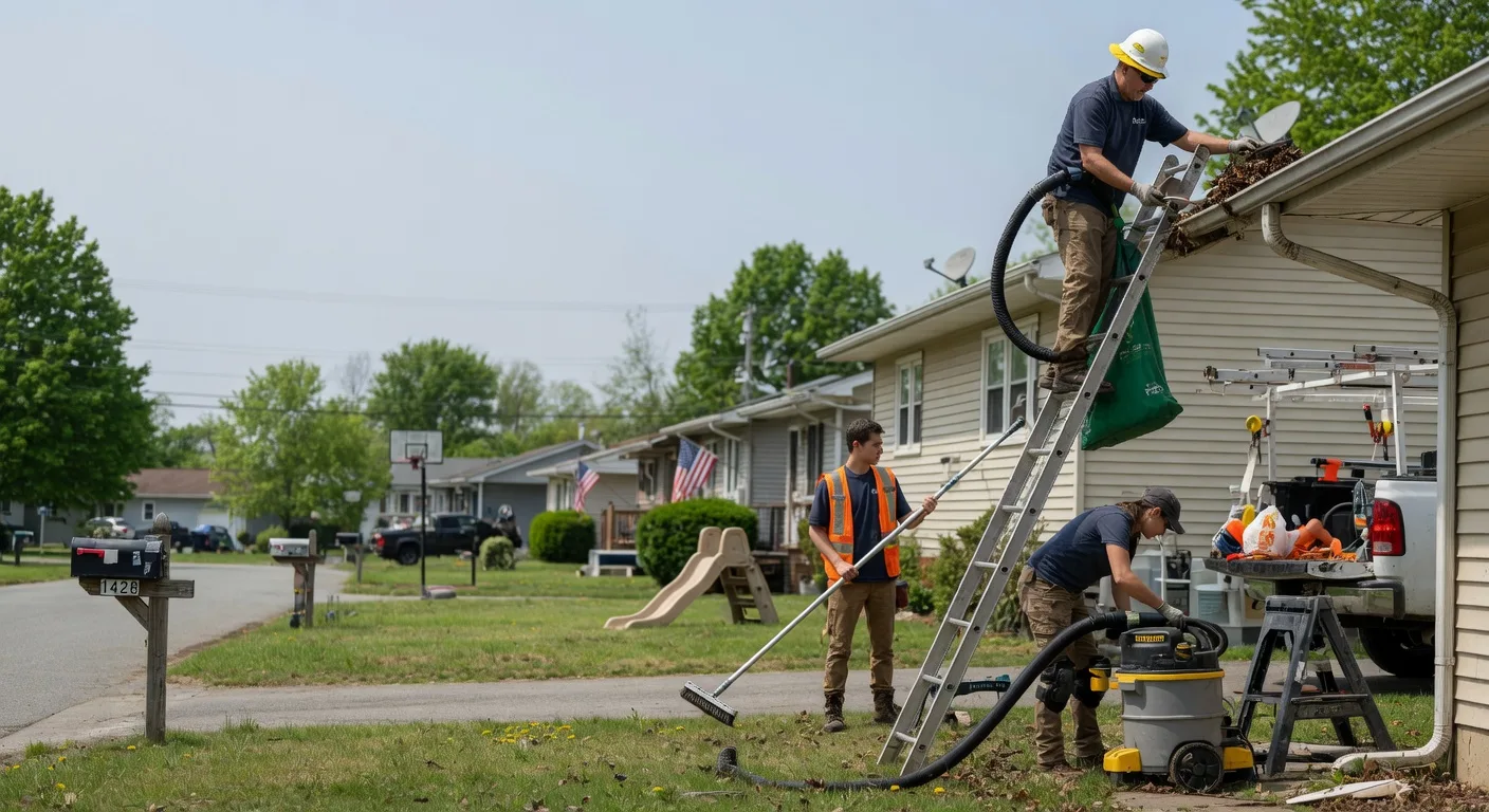 Gutter Installation in Cambria, IL near me